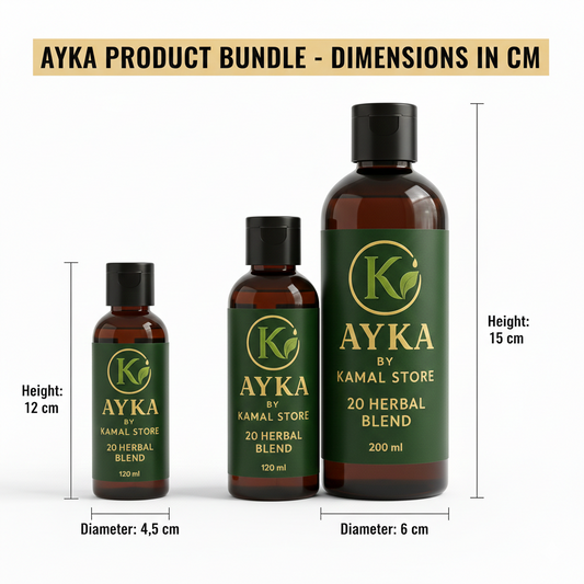 AYKA Complete Hair Care Set - Save 300 PKR!