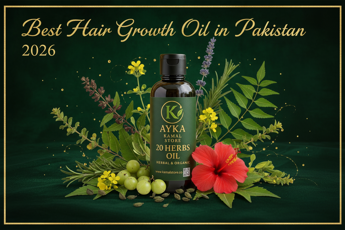 Best Hair Growth Oil in Pakistan 2026 – Why AYKA’s 20-Herb Formula Actually Works