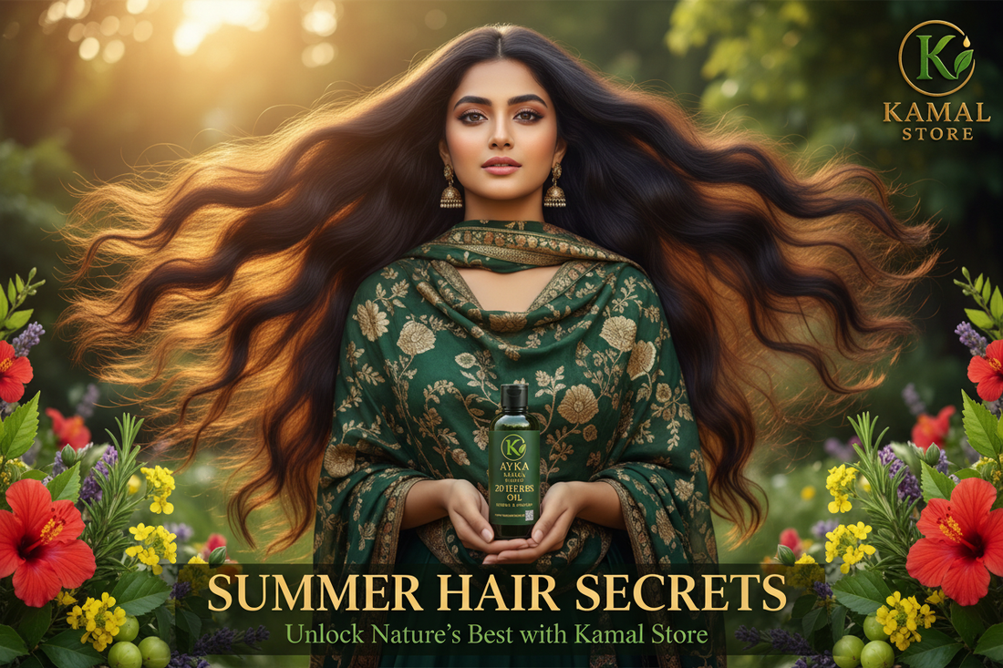 Summer Mein Baalon Ki Dekhbhal — Hair Care Tips for Pakistani Summer | AYKA 2026