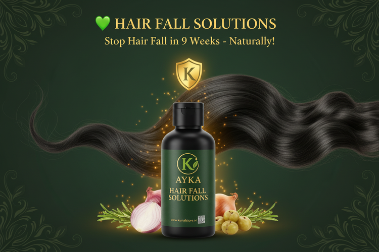 Hair Fall Solutions - Stop Hair Fall Naturally