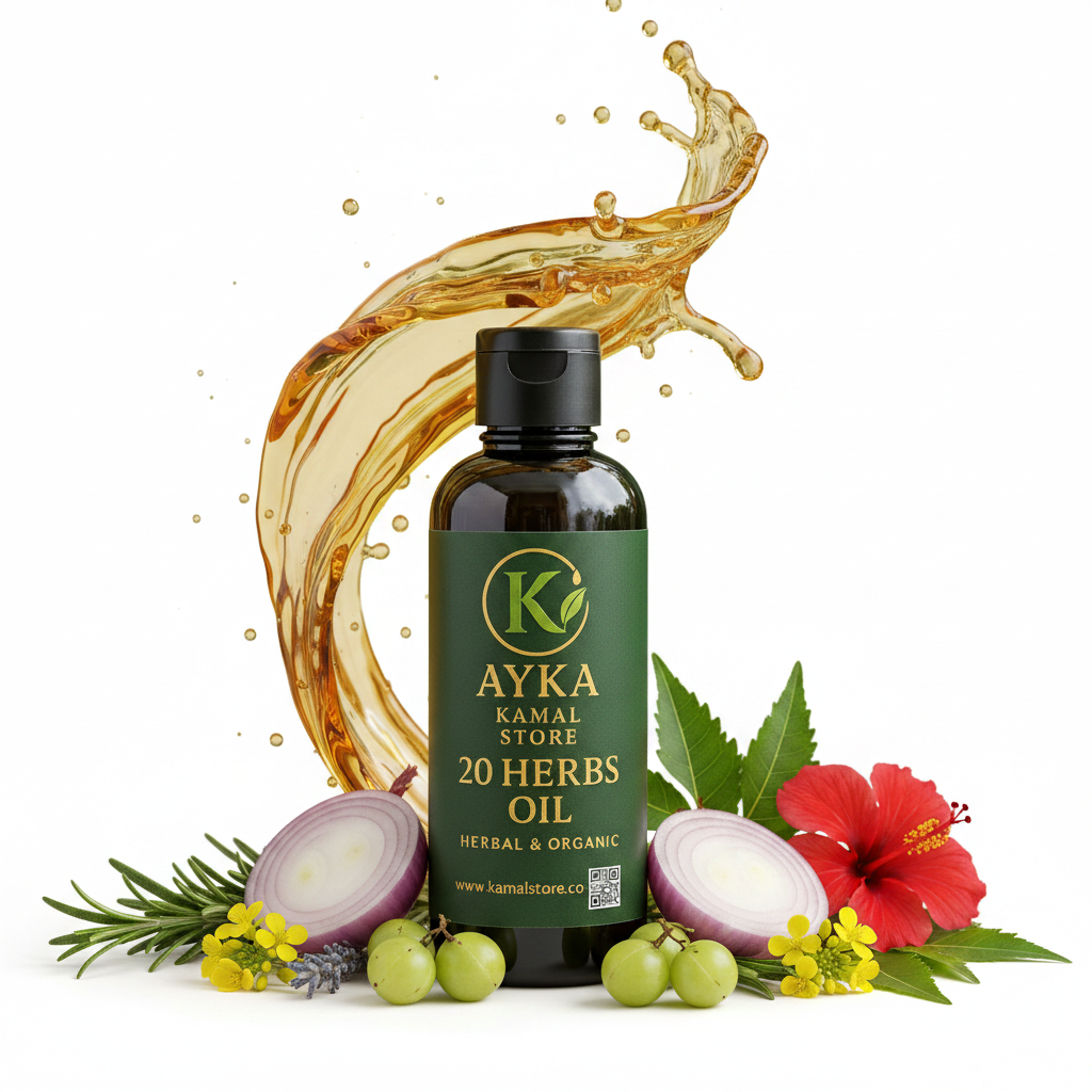 AYKA White Background Herbs Product Shot