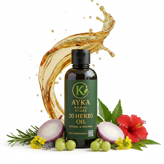 AYKA White Background Herbs Product Shot
